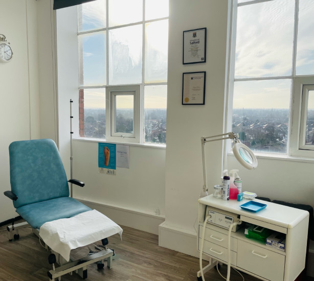 Picture of Heatons Foot Care clinic, fouth floor Broadstone Mill, Stockport